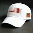 thumbnail image 2 of WKSCLPAI 250th Anniversary Hat USA 250 Years Freedoms Baseball Hat We The People Stars Stripes Flag Embroidered Baseball Cap for Commemorative 250 Years Independence(White), 2 of 8