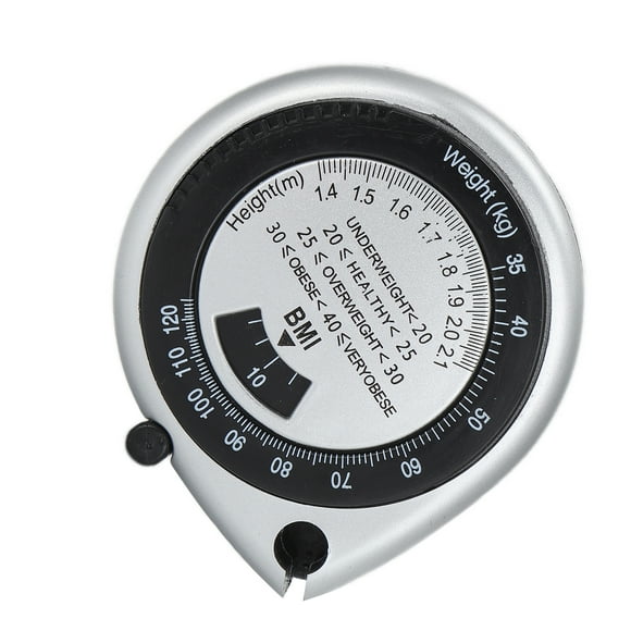 Body Fat Caliper Tape, Double Scale Waist Fat Measuring Tape Accurate Durable Retractable For Weight Loss