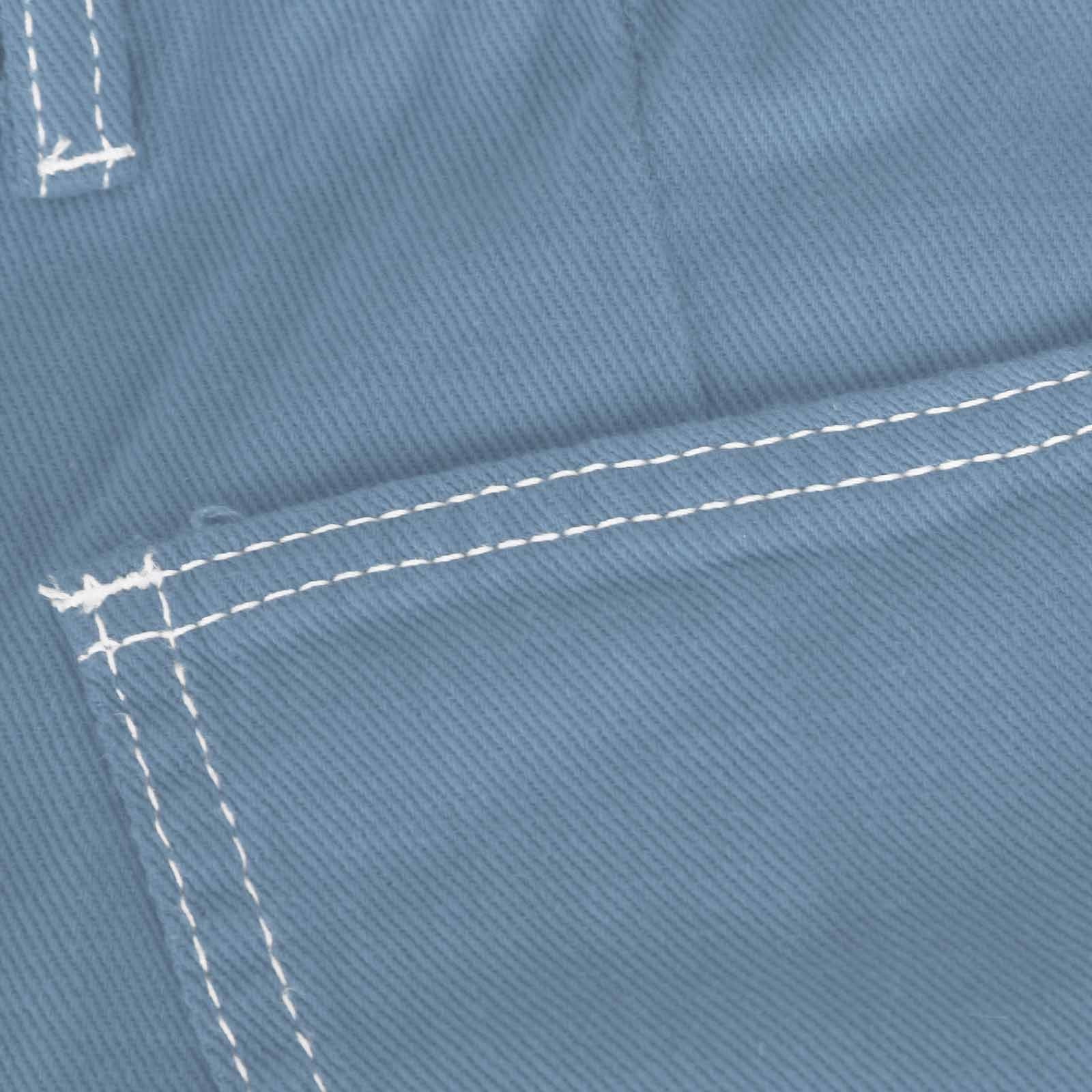 RYRJJ Womens's Denim Shortalls Loose Fit Sleeveless Adjustable Straps Shorts Bib Overalls Jean Shorts(Light Blue,XL)