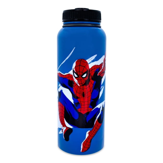 Botella de agua plateada Buffalo Spider-Man Beyond Amazing de 1,25 L