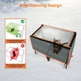 thumbnail image 3 of Heated Cat House for Outdoor Winter Use, Weatherproof and Waterproof Insulated Shelter, with Safe Heating Pad and Escape Door for Feral, Barn and Outdoor Cats, 3 of 7