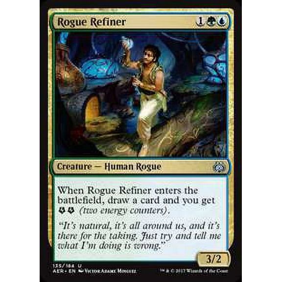 MtG Aether Revolt Uncommon Rogue Refiner (Foil) #135