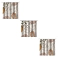 thumbnail image 2 of Transemion 11 Pcs Style pour Salle de Bain avec Rideau de Douche Imperméable Moderne Gain de Place Rideau de Bain en Polyester pour Salle de Bain XHBOHO-074 180x200cm 3Ensemble, 2 of 6