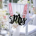 thumbnail image 5 of Hanging Signs 2Pcs Decoration Well Crafted Innovative Mr And Mrs Hanging Ornaments, 5 of 5