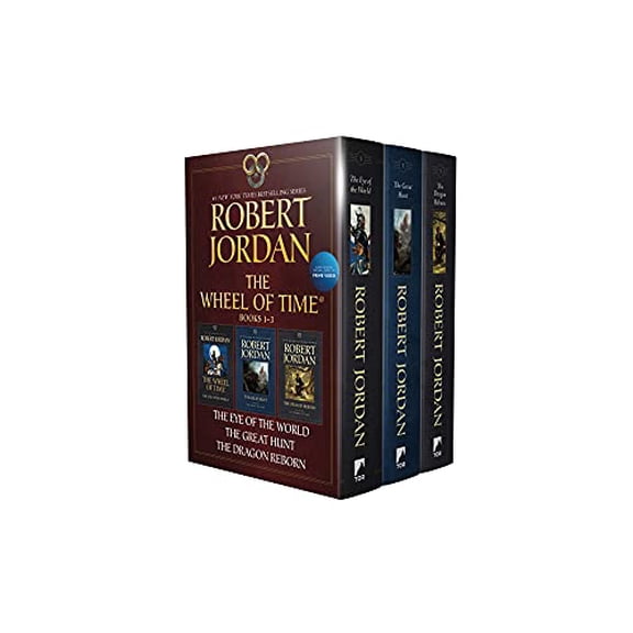 Pre-Owned Wheel of Time Paperback Boxed Set I: The Eye of the World, The Great Hunt, The Dragon Reborn, 9781250845788, 1250845785, Paperback,