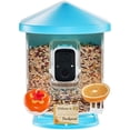 thumbnail image 4 of Smart Bird Feeder with Camera, 2K HD AI Identify 10,000+ Bird Species, Solar-Powered Bird Watching Camera with Auto Capture & Instant Notify, Wireless Outdoor Ideal Gift for Bird Lovers (Green), 4 of 9