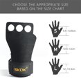 thumbnail image 4 of Guantes de gimnasia Empuñaduras Protector de palma de mano ajustable para entrenamiento con pesas rusas Tmvgtek Para Estrenar, 4 of 5