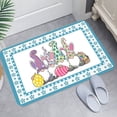 thumbnail image 5 of Qocolhg Carrots Bunny Happy Easter Kitchen Mats,Spring Home Decor Kitchen Rugs for Floor,Easter Doormat Spring Welcome Mat,Easter Bathroom Rugs Front Door Mat Indoor Outdoor Entrance Decor Clearance, 5 of 6