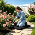 thumbnail image 6 of Thick Gardening Kneeling Pad, Waterproof Rubber Knee Cushion Mat for Yard Work Cleaning Floor Tasks, 17.5 x 11.22 In Gray, 6 of 6