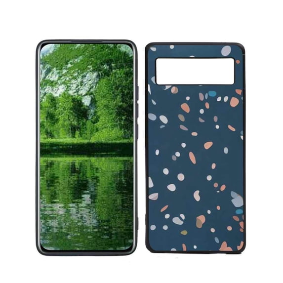 Abstraction-9 Phone Case, Degined for Google Pixel 6(2021) Case Men Women, Flexible Silicone Shockproof Case for Google Pixel 6(2021)