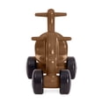 thumbnail image 5 of Careplay 2-in-1 Puppy Push & Ride-on Toy, Indoor & Outdoor Use, Earth Tone Color, Recommended for Children up to 50lbs, Made in The USA, Clay, 5 of 7