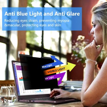 Magnetic Laptop Privacy Screen For 15.6" Widescreen Laptops; 16:9