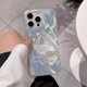 thumbnail image 3 of Funda de lujo para iPhone 14, 13, 15, 16 Pro Max, con mariposa plateada y láser, para iPhone 11, 12 Pro Max, XS, XR, 7, 8, 14, 15 Plus, 3 of 5