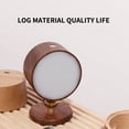thumbnail image 4 of Gnmfd Wooden Magnetic LED Wall Sconce Rechargeable Stepless Dimming Touch Control Adjustable Wall Lamp Battery Powered Wireless Light for Bedroom Living Room Reading Corner, 4 of 9