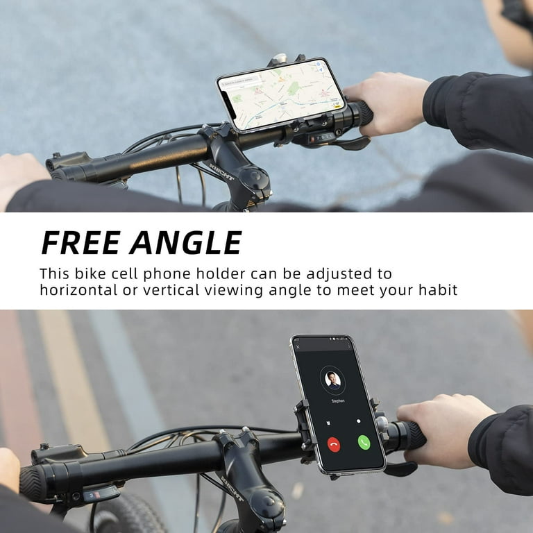 ROCKBROS Bike Phone Holder- Adjustable Motorcycle Phone Mount Handleba