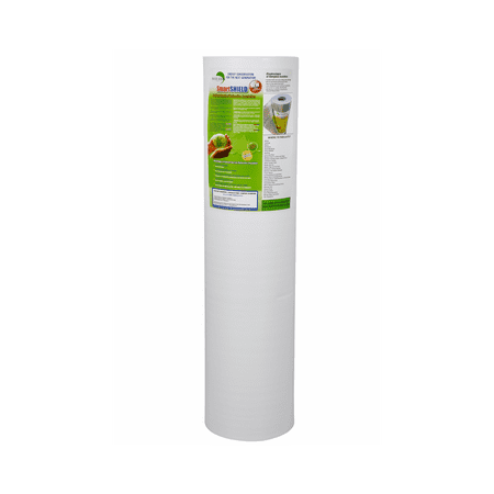 SmartSHIELD -3mm 48"x100Ft Reflective Insulation roll, Foam Core Radiant Barrier, Thermal Insulation Shield, Commercial Grade - White Film / Engineered Foil