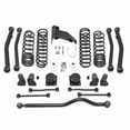 thumbnail image 1 of Fits 2020-2023 Jeep Gladiator JT ReadyLIFT Lift Kit Suspension 69-6043 Terrain Flex; 4 Inch Front Lift; 4 Inch Rear Lift; Black Components, 1 of 2