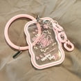 thumbnail image 4 of Acrylic Photocard Holder Kpop Idol Card Holder Transparent Photo Sleeves Portable ID Bus Card Protector Pendant Keychain, 4 of 4