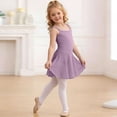 thumbnail image 4 of ITSAME Girls Ballet Dance Dress, Ruffle Leotards Spaghetti Strap Kids Fashion Ballet A-Line Dress Red 11-12T, 4 of 7