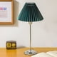 thumbnail image 5 of Lámpara De Mesa Plisada Lámpara de escritorio decorativa de 220 V, lámpara de mesita de noche regulable de 3 vías con pantalla, 5 of 6