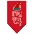 thumbnail image 6 of Christmas Pet and Dog Bandana Screen Printed, "Big Elf", 6 of 10