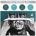 thumbnail image 5 of Lil wayne Modern Handling Practical Sleep Set Durable Threaded Design Zipper Duvet Cover Sets Essential, 5 of 5