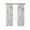 Beige, variant on Beige Black Botanical Blackout Curtains 39 Inches Long for Bedroom, Watercolor Floral Vintage Thermal Insulated Room Darkening Black Out Window Curtain Panels Grommet Drapes for Living Room
