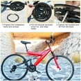 thumbnail image 4 of Crank Cover, Effective Protection Crankset Protector Ergonomic Circular Lightweight with 4 Screws for 42 Teeth 44 Teeth, 4 of 8