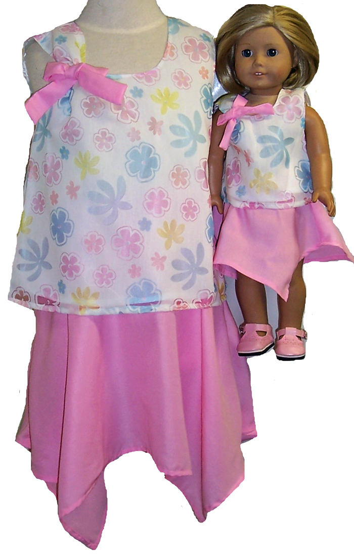 matching doll and girl clothes walmart