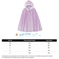thumbnail image 2 of KAWELL Deluxe Elsa Princess Purple Cape Costume for 3-12 Girls Years, 2 of 6