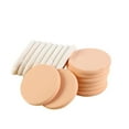 thumbnail image 4 of 16-Pack Circular Makeup Sponge Puff - Soft Round Facial Sponges for Powder, Cosmetic Foundation, and Makeup Application, 4 of 9