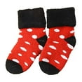thumbnail image 4 of lian lifestyle 3 pairs children viscose dotted socks girl 0y-1y random color, 4 of 4