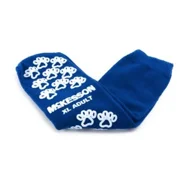 GROSSYGLOW McKesson Terries Slipper Socks Adult X-Large Royal Blue Above the Ankle - 1 Pair