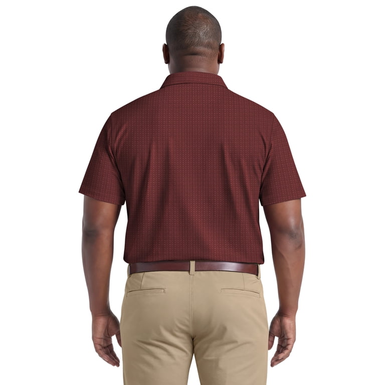 Ben Hogan Performance Men's Two Color Jacquard Polo photo 6