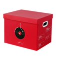 thumbnail image 1 of Folding Cube Organizer Closet Cube Basket with Lid and Handles Storage Container Cube Storage Organizer Box for Home, 1 of 5