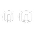 thumbnail image 4 of Estante para platos de hierro, estante para platos de cocina, estante para platos de almacenamiento, estante para platos domésticos, estante para platos (negro) ER, 4 of 4