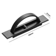 thumbnail image 5 of Tnobhg 2Pcs Door Pull Hidden Cupboard Handles Rustproof Corrosion Resistant Finger Cabinet Pull Furniture Concealed Handles, 5 of 7