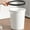 White, variant on TERGAYEE Trash Can Trash Can Household Lidless Pressure Ring Paper Basket Easy to Clean and Maintain