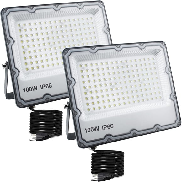 Ouside Luz LED Eléctrica con Cable, 3.41 Libras, Paquete de 2