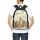 thumbnail image 4 of Balery New York Mochila para hombre y mujer - Tela Oxford 600D resistente - Gran capacidad, resistente al agua, ideal para la escuela, viajes y senderismo, 4 of 6