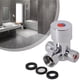 thumbnail image 3 of Inlet Valve Mixing Valve Hot Cold Induction Tap Thermostatic Thickened Brass Wash Basin Water Valver Easy Control, 3 of 10
