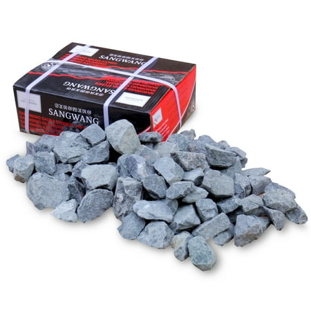 ALEKO Replacement Sauna Rocks Stones 32-35 lb for Sauna Heater, 1 Pack
