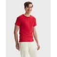 thumbnail image 3 of Hanes Men Crew neck T-Shirt 4-Pack ComfortSoft 100% Cotton Heavyweight Tee Plain, 3 of 10