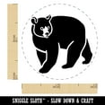thumbnail image 2 of Black Bear Self-Inking Rubber Stamp Ink Stamper - Fuchsia Ink - Mini 1/2 Inch, 2 of 7