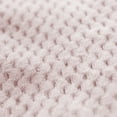 thumbnail image 5 of Coral Jacquard Dot Velvet Throw bed Blanket Pink 50x60, 5 of 5