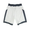 thumbnail image 2 of Adidas Mens 2-Tone Athletic Workout Shorts, White, Large, 2 of 2