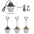 thumbnail image 4 of Mini Lanternes de Camping à DEL Portatives, Lumière de Camping Rechargeable Type‐C, Lampe Suspendue pour Tente, Lumière d'Urgence, Randonnée, Fournitures de Camping, 4 of 10