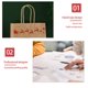thumbnail image 4 of Decoración navideña, bolsas de papel kraft navideñas, bolsas de regalo con asas, bolsas para refrigerios navideños, bolsas de papel para fiestas, bolsas de regalo para fiestas, suministros para fiesta, 4 of 6