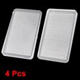 thumbnail image 4 of 4 Pcs Clear Soft Rubber Anti Skid Slip Pad for Furniture Table Chair, 4 of 5