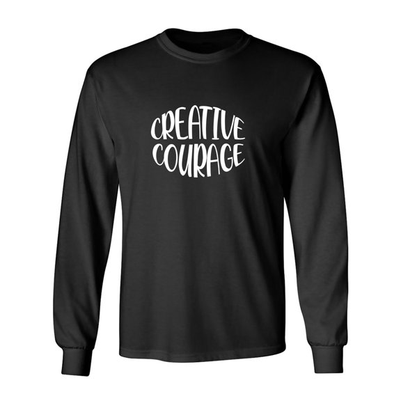 Creative Courage Adult Long Sleeve T-shirt